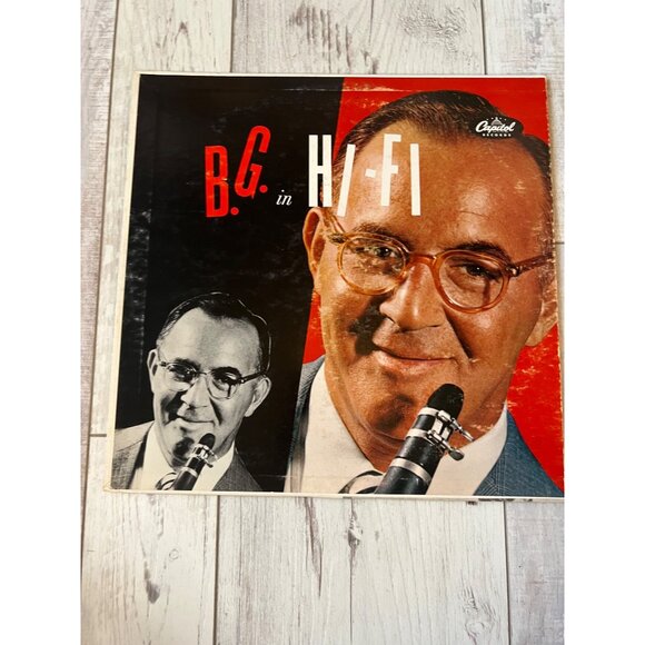 B.G. In Hi-Fi Vinyl Record By Benny Goodman & His Orchestra W-565 Vintage Album - Picture 1 of 5